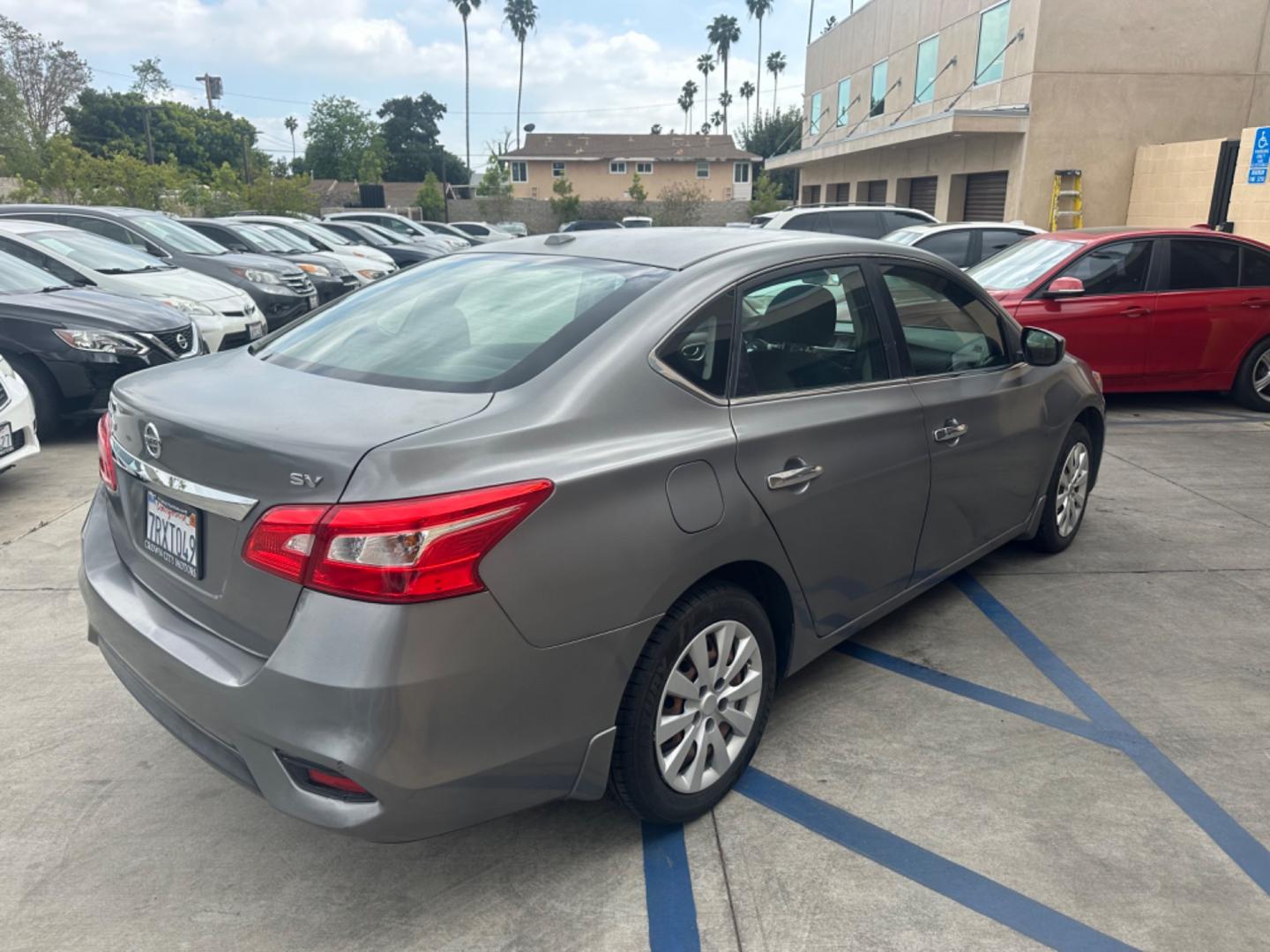 2016 Silver /Black Nissan Sentra FE+ S (3N1AB7AP7GY) with an 1.8L L4 SFI DOHC 16V engine, CVT transmission, located at 30 S. Berkeley Avenue, Pasadena, CA, 91107, (626) 248-7567, 34.145447, -118.109398 - Photo#11